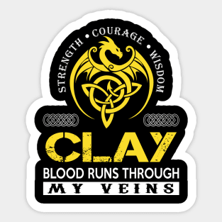 CLAY Sticker